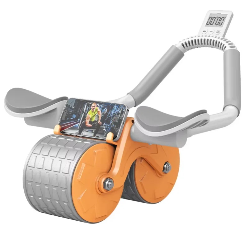 Roller Latihan Perut Roda Gand - Ab Roller Wheel With Elbow Support ulasan dan harga