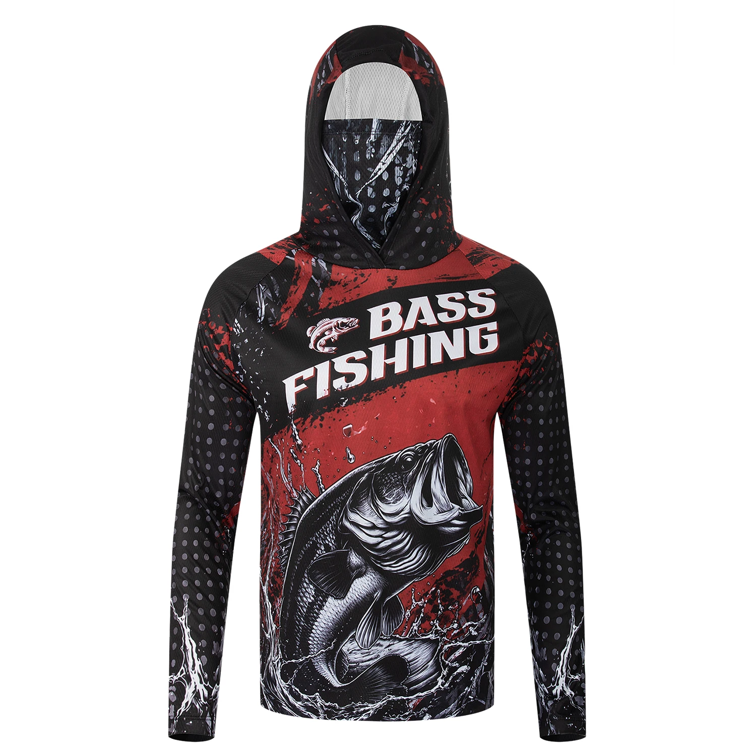 Hoodie Pancing Pria UPF50+ den - Hiking ulasan dan harga